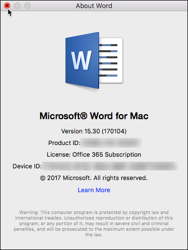 nudge image in word for mac